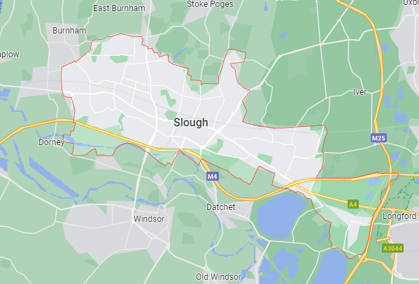 Map of Healthwatch Slough area
