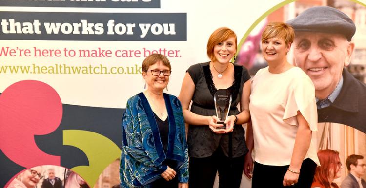 Winners of  Healthwatch Network Award