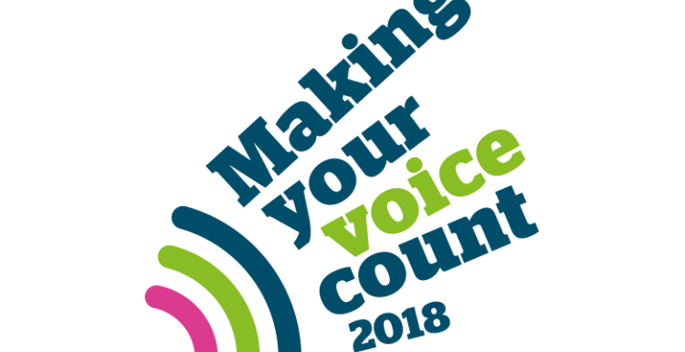 Making your voice count logo