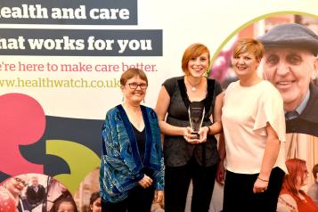 Winners of  Healthwatch Network Award