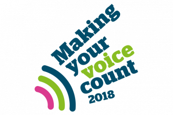 Making your voice count logo