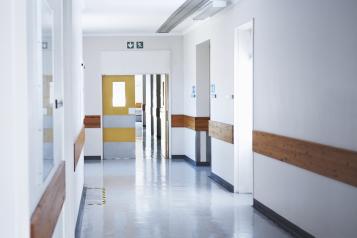  empty hospital corridor